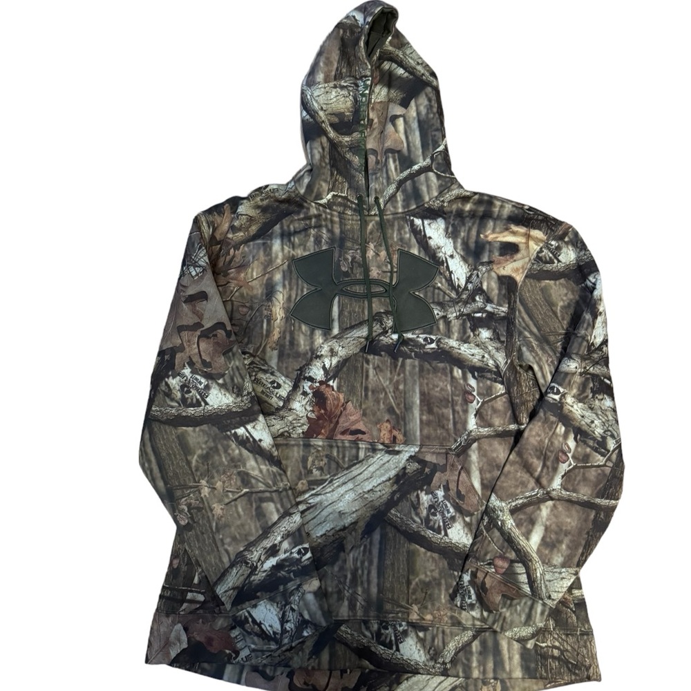 Camo under armor sweatshirt